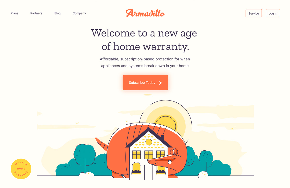 Armadillo Home Warranties The New Age Home Warranty Plan