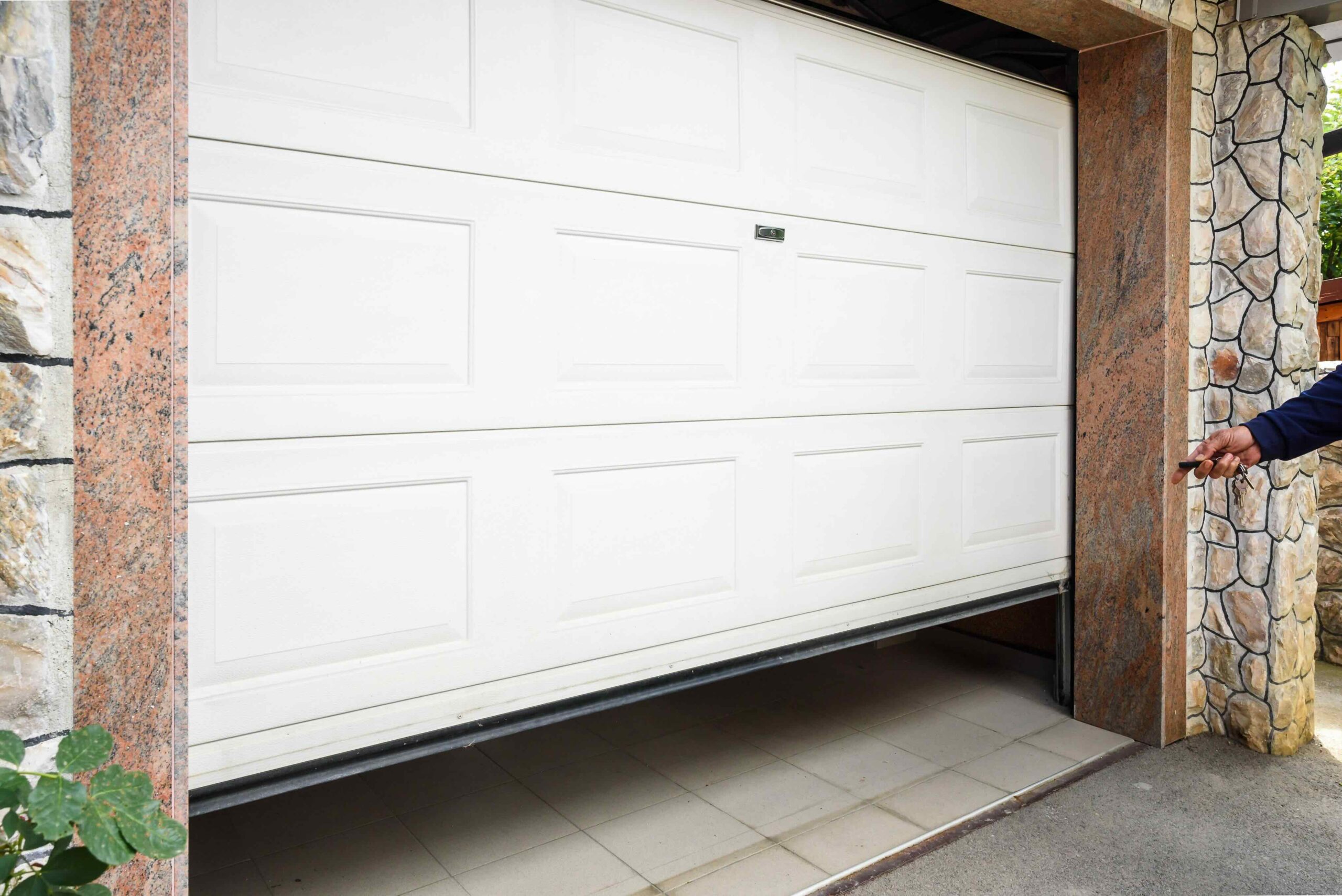 Garage Door Opens Halfway Then Stops Causes Fixes scaled