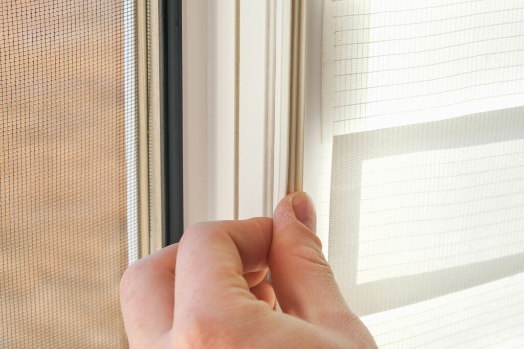 How to Install Foam Weather Stripping Around a Door 1024x683