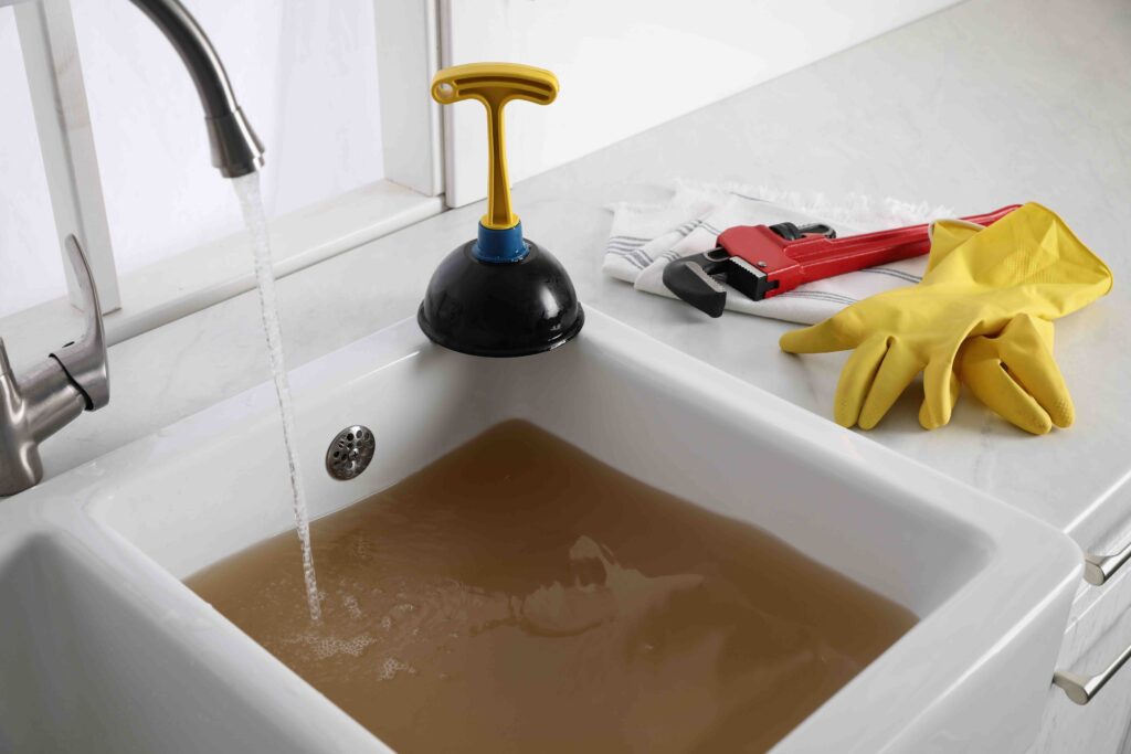 Kitchen Drain Backing Up Heres What to Do Next 1024x683