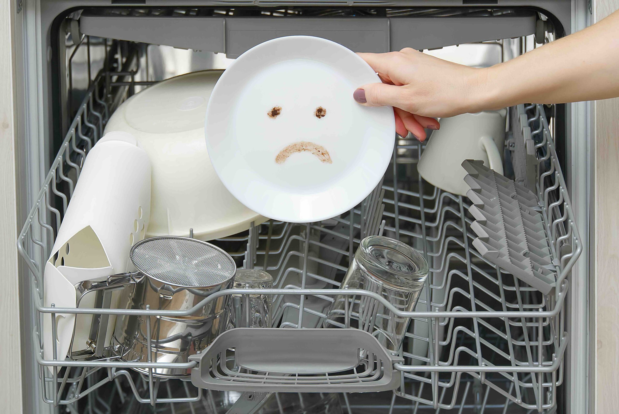 Dishwasher Runs But Wont Clean Heres Whats Wrong scaled
