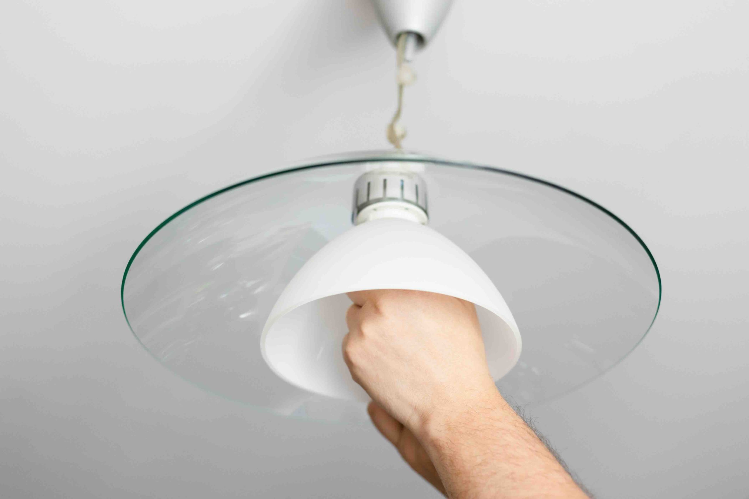 How to Replace a Ceiling Light Socket Safely